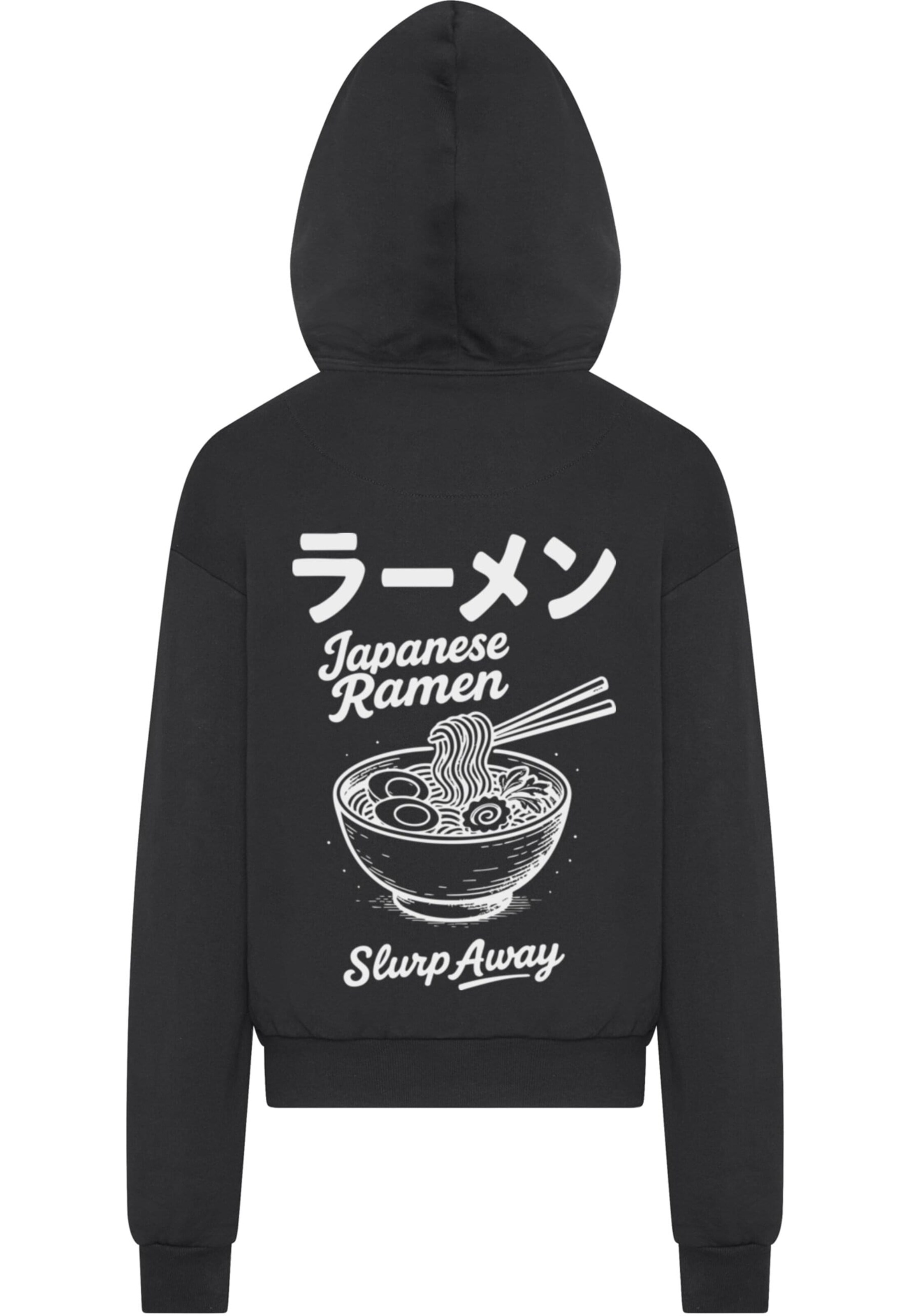 Merchcode Sweatshirt 'Japanese Ramen' in Schwarz ABOUT YOU