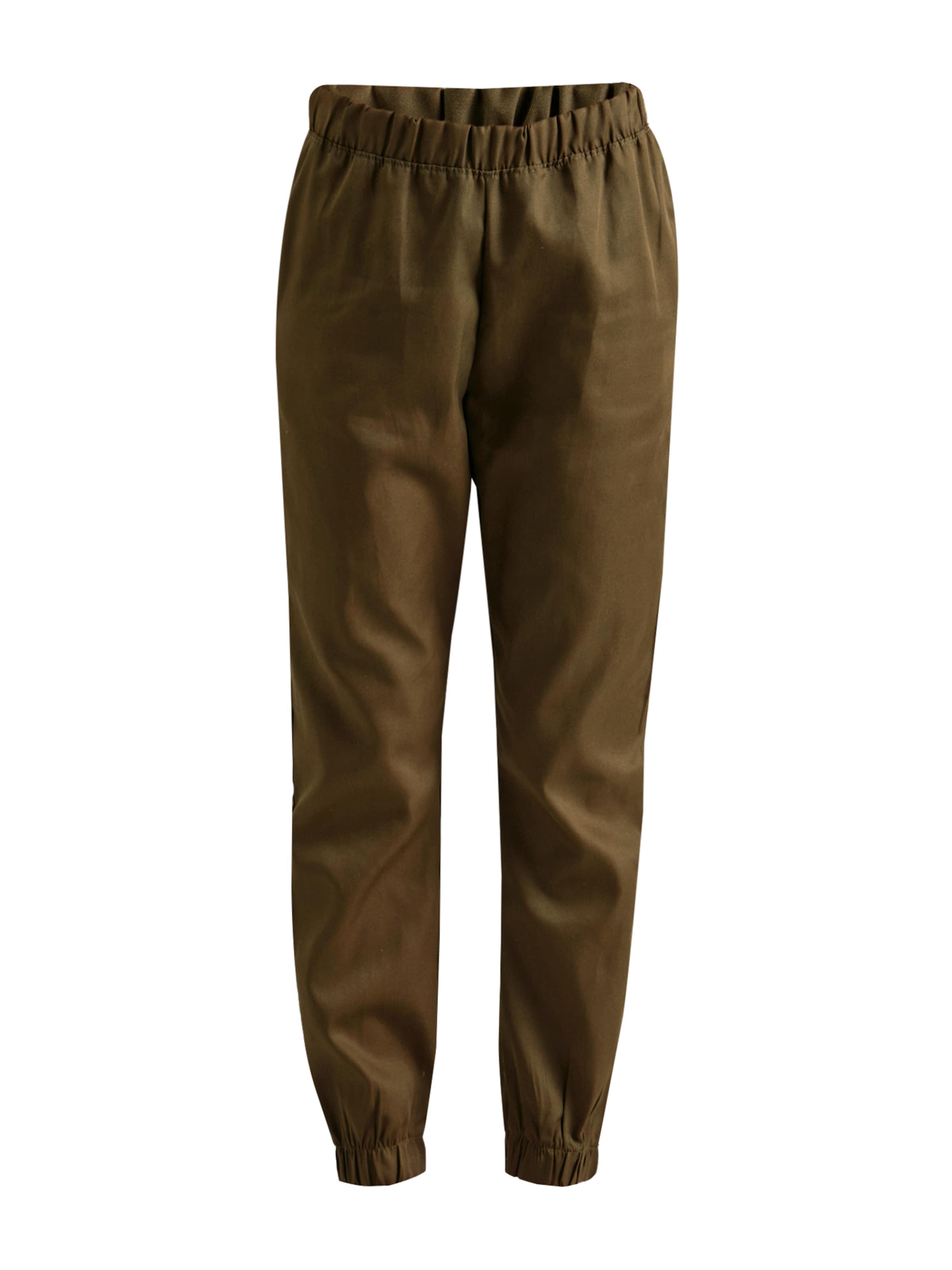 Dorothy Perkins Tapered Trousers in Green: front