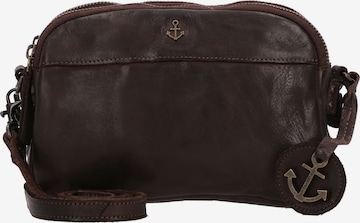 Borsa a tracolla di Harbour 2nd in marrone: frontale