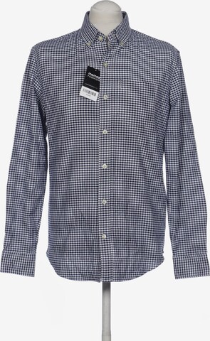 GAP Button Up Shirt in XS in Blue: front