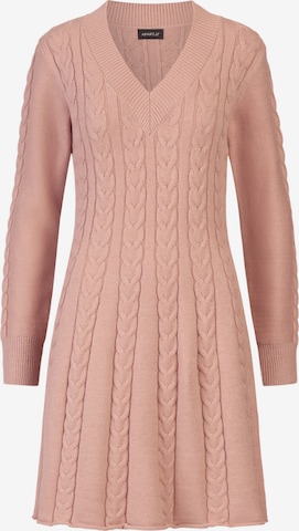 APART Strickkleid in Beige: Vorderseite