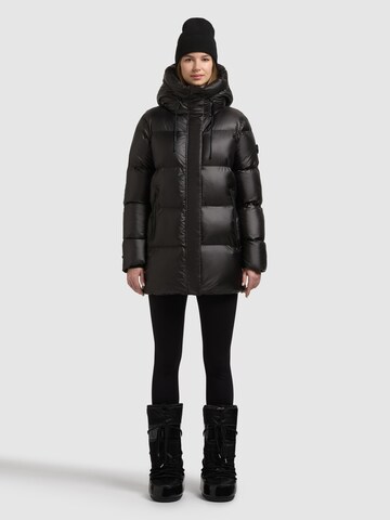 khujo Zimní bunda 'Drown' – černá
