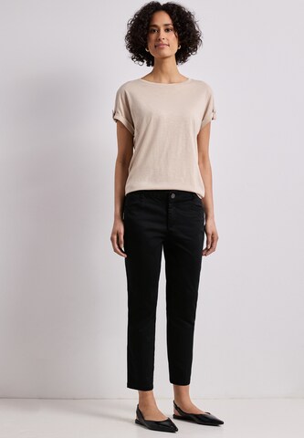 STREET ONE Regular Pants in Black: front