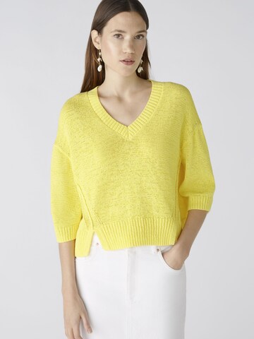 OUI Sweater in Yellow: front