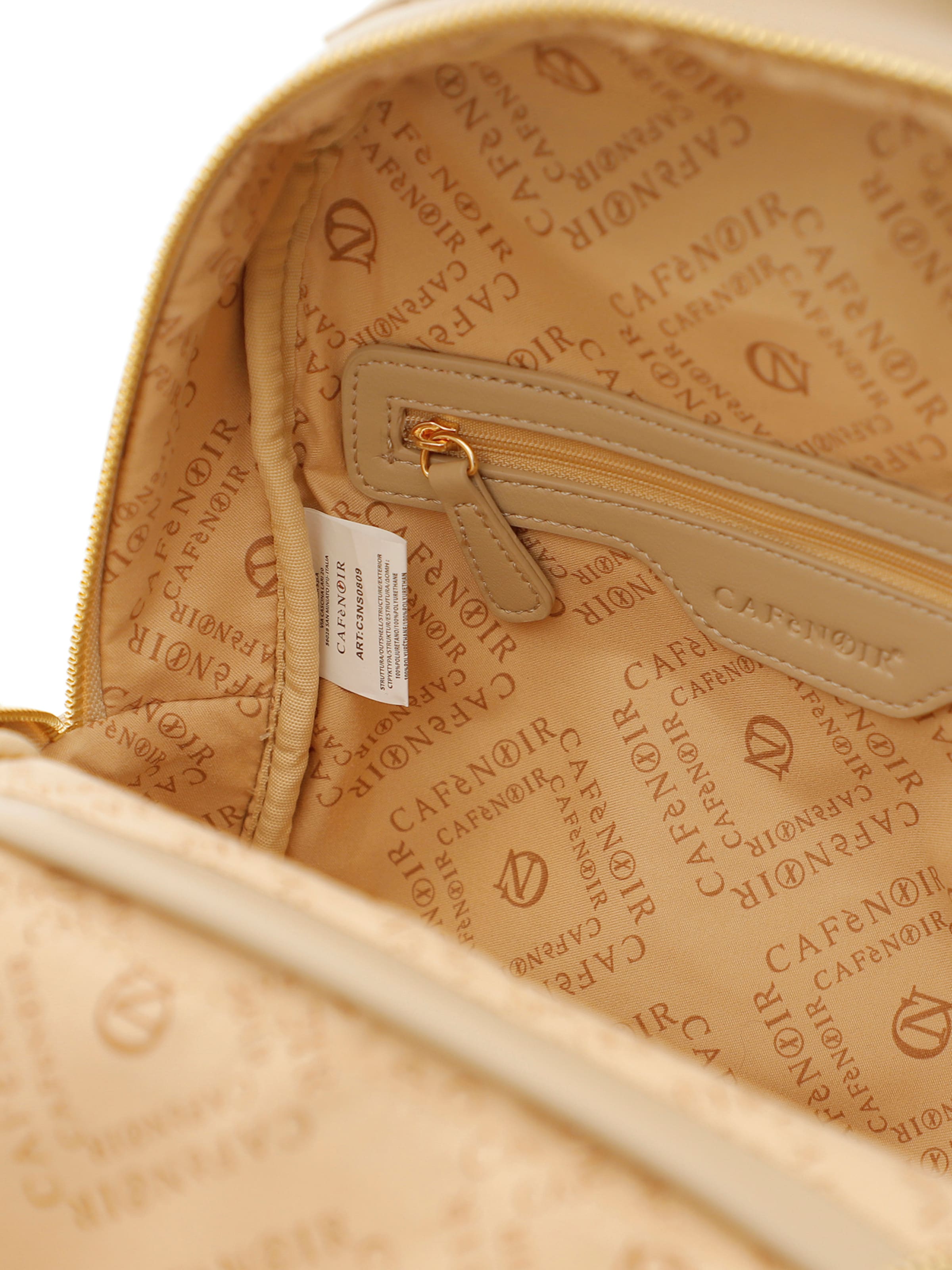 Sac à dos CAFè NOIR en beige