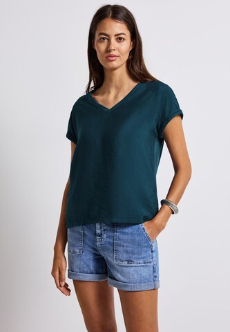 STREET ONE Shirt in Blue: front