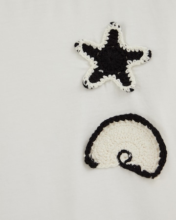 WE Fashion - Camiseta en blanco