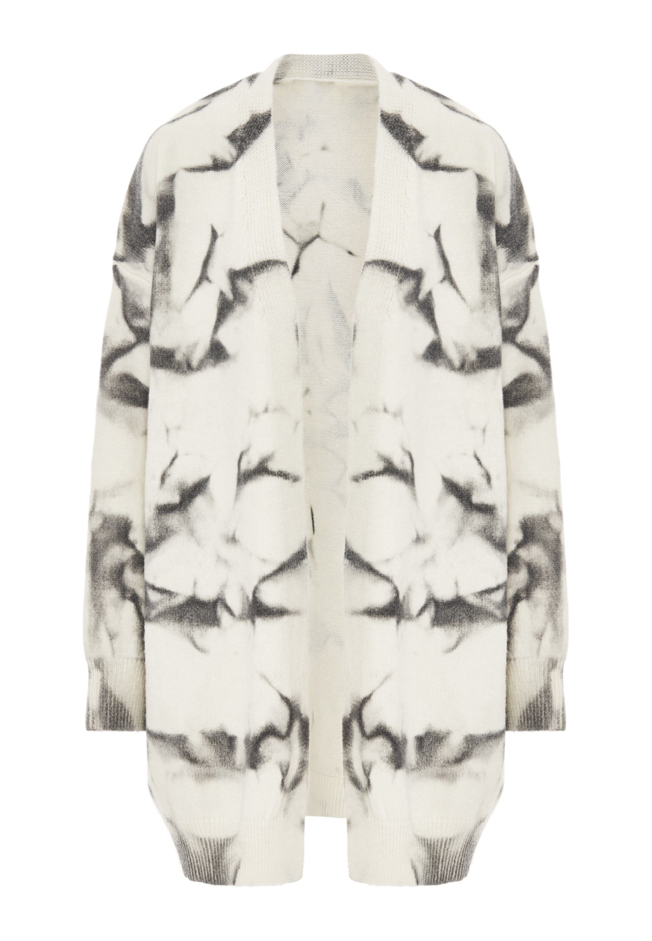 NAEMI - Casaco de malha em branco: frente