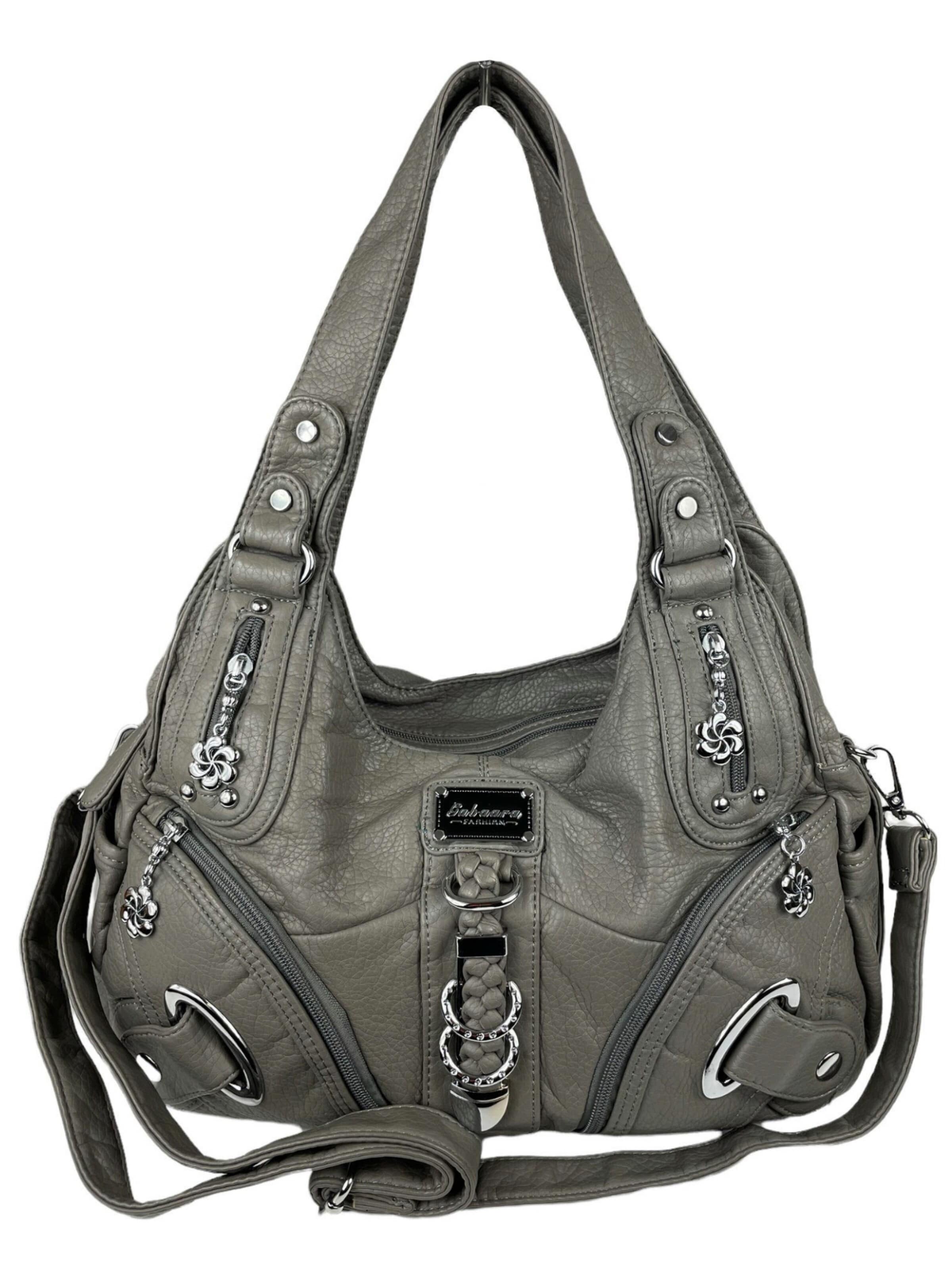 Kumixi Handbag in Grey: front