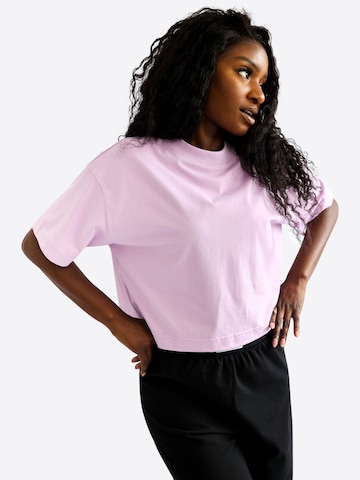 TATES Shirt 'Soft Touch' in Lila