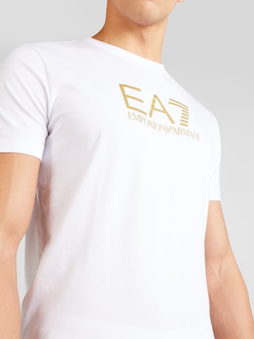 balts EA7 Emporio Armani T-Krekls