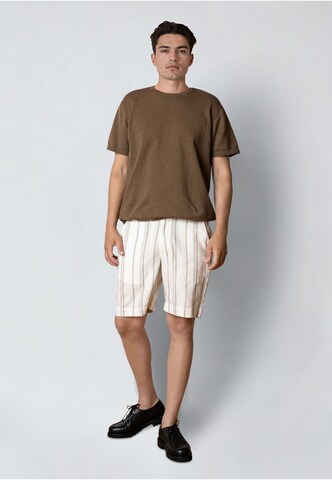 Clean Cut Copenhagen - Regular Calças 'Barcelona Evald' em bege