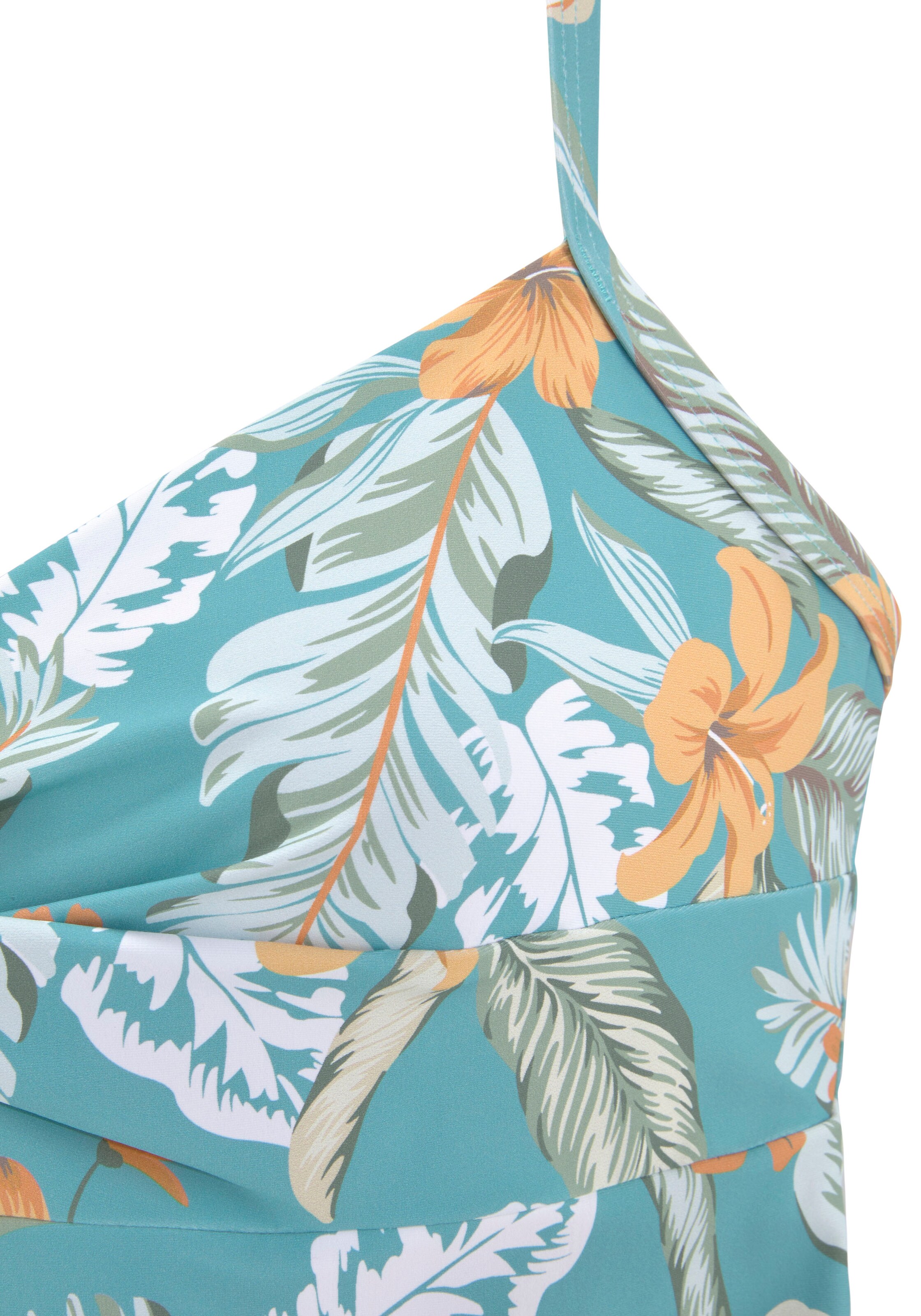 SUNSEEKER Koszulkowy Tankini góra w kolorze niebieski