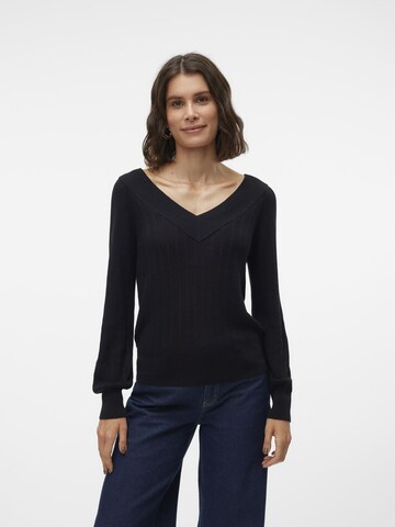 VERO MODA Pullover 'VMNewLexsun' in Schwarz: Vorderseite