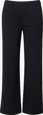 Ulla Popken Wide leg Broek in Zwart: voorkant