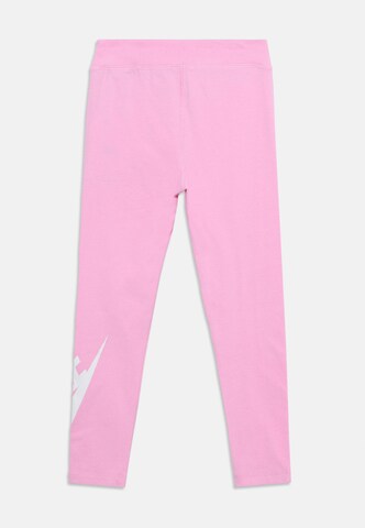 Nike Sportswear Скинни Леггинсы 'CLUB' в Ярко-розовый
