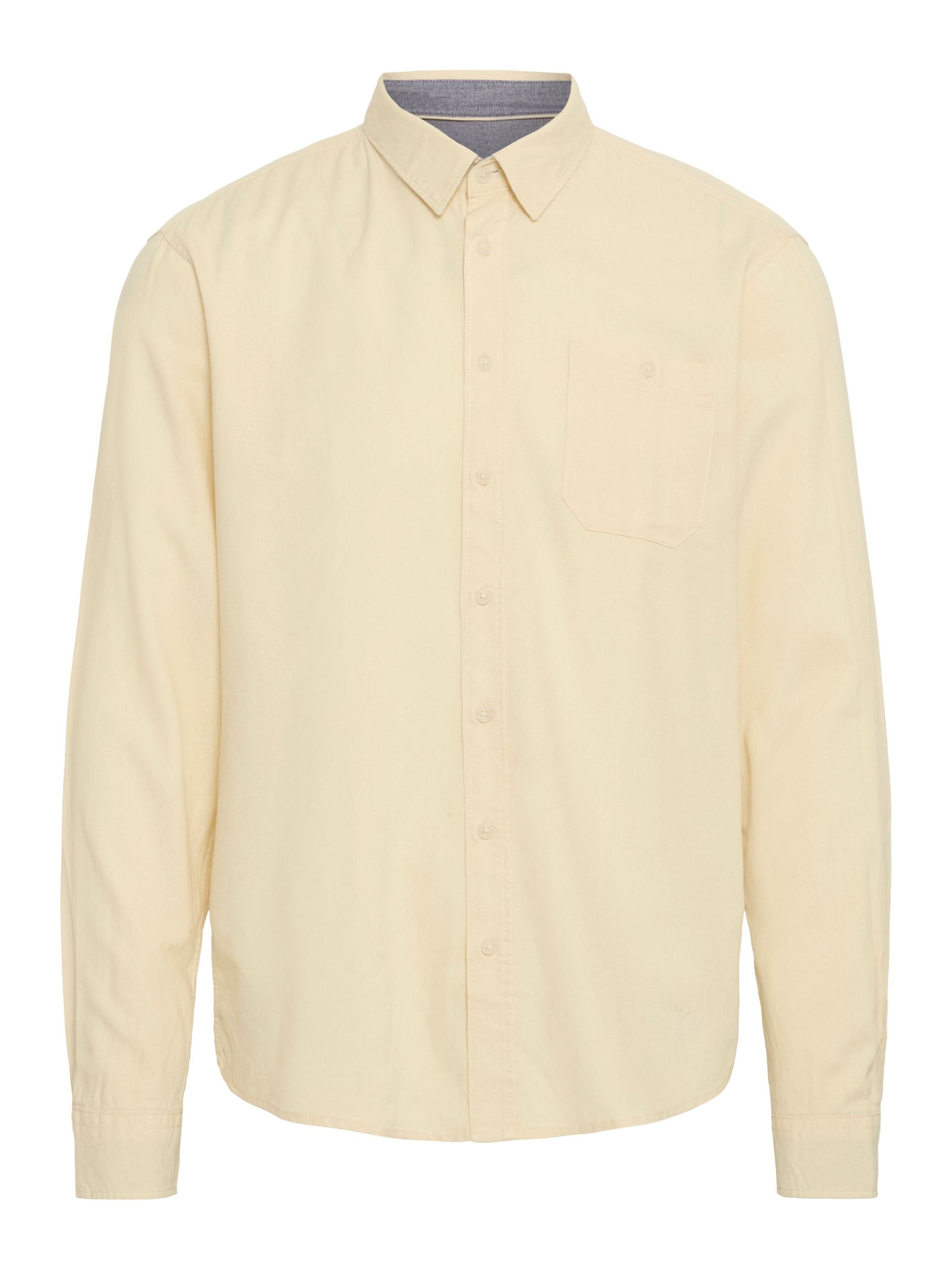 Coupe regular Chemise 'BHBOBBY' BLEND en beige : devant