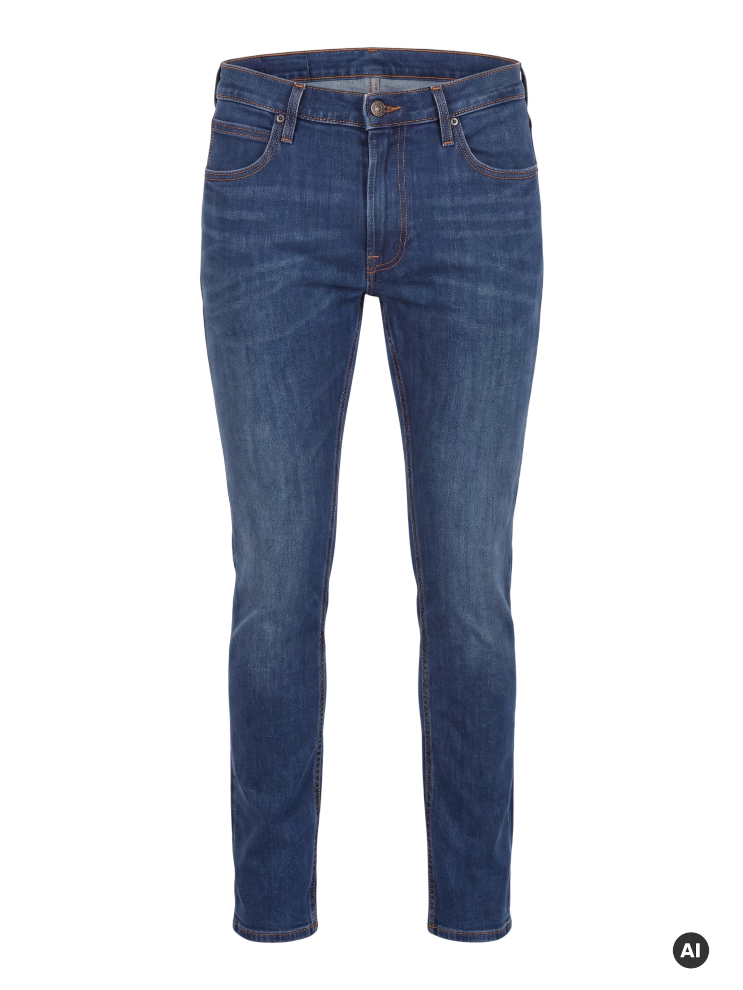 Slimfit Jeans 'LUKE' di Lee in blu: frontale
