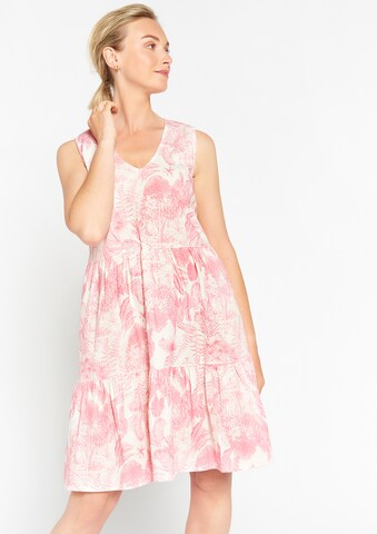 LolaLiza Letní šaty – pink: přední strana