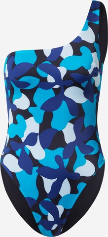 SLOGGI Swimsuit in Blue: front