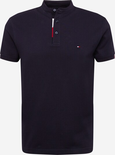 TOMMY HILFIGER T-shirt 'Placket MAO' en noir, Vue avec produit