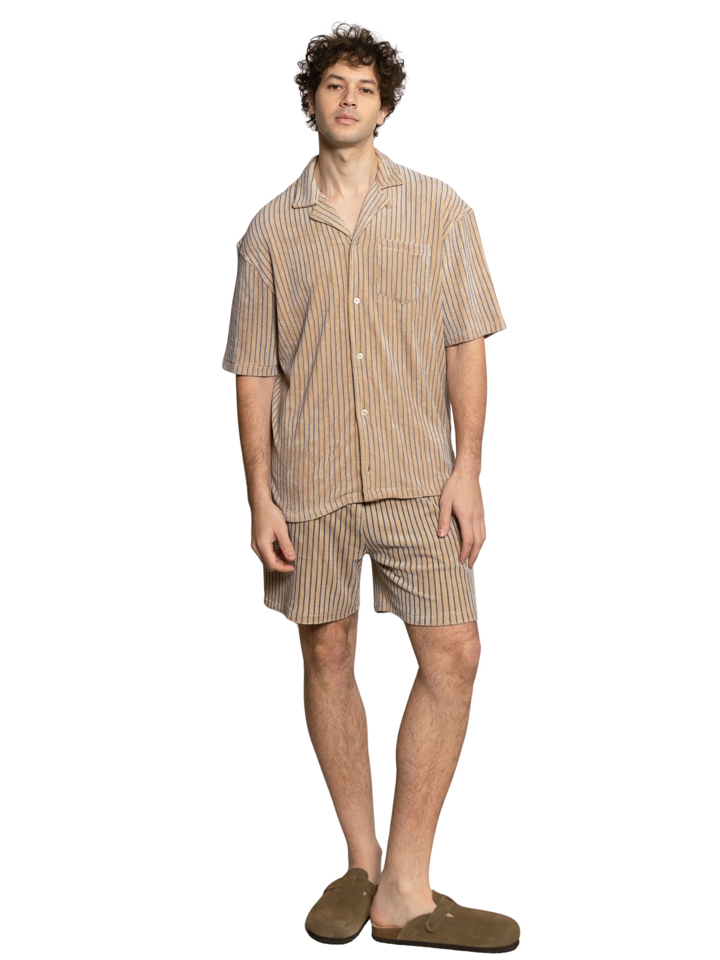 Coupe regular Chemise 'Sagan' LDB en beige