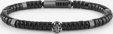 Braccialetto 'ENIGMA' di Philipp Plein Jewellery in nero: frontale