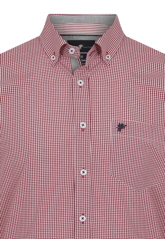 Regular fit Camicia 'ERIC' di DENIM CULTURE in rosso