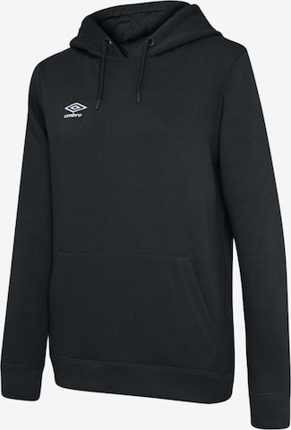 UMBRO Athletic Sweatshirt in Black: front