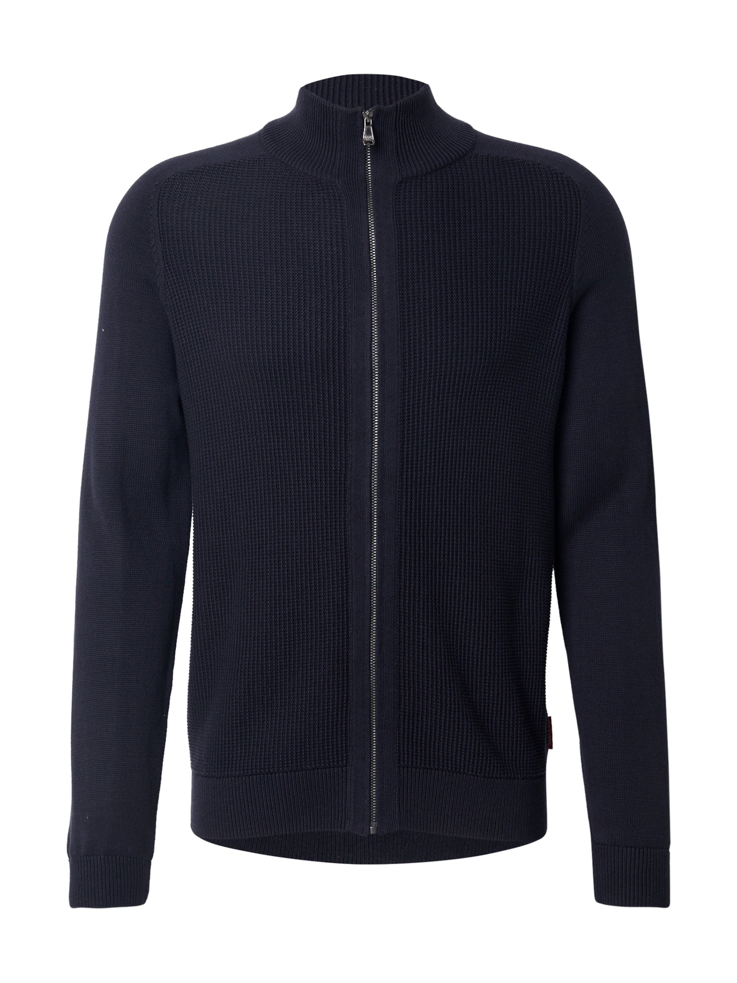 JOOP! Jeans Πλεκτή ζακέτα 'Olegor' σε μπλε: μπροστά