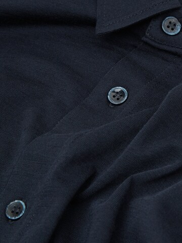 IUMAN Intimissimi Regular fit Button Up Shirt in Blue