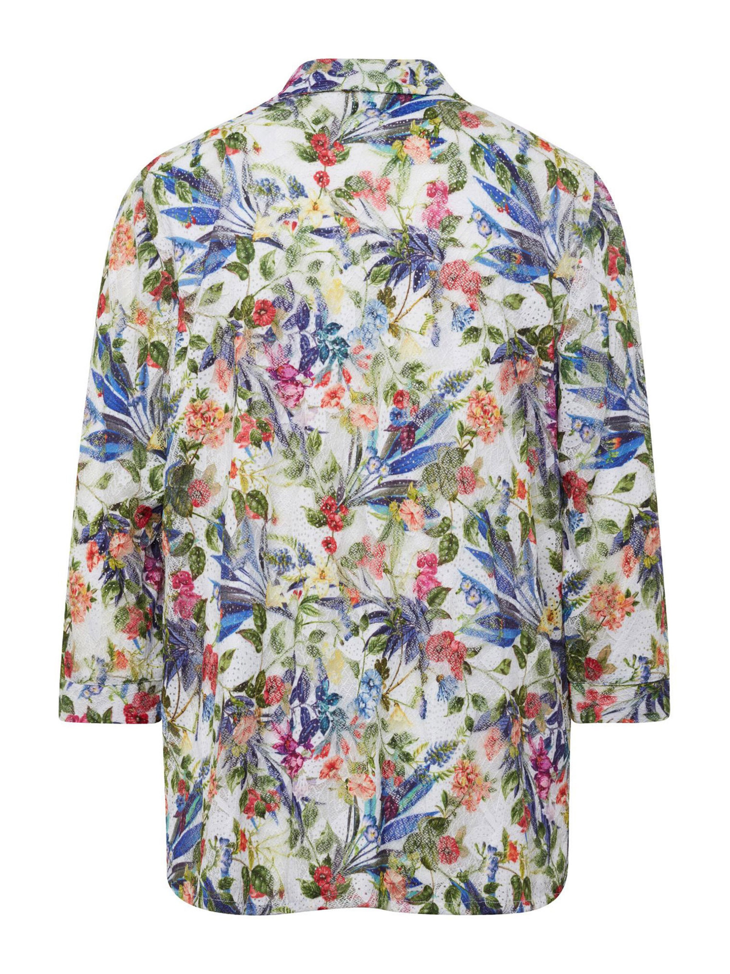 Goldner Bluse in Mischfarben