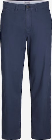 zils JACK & JONES Vaļīgs piegriezums Čino bikses 'JPSTKARL DAVE': no priekšpuses