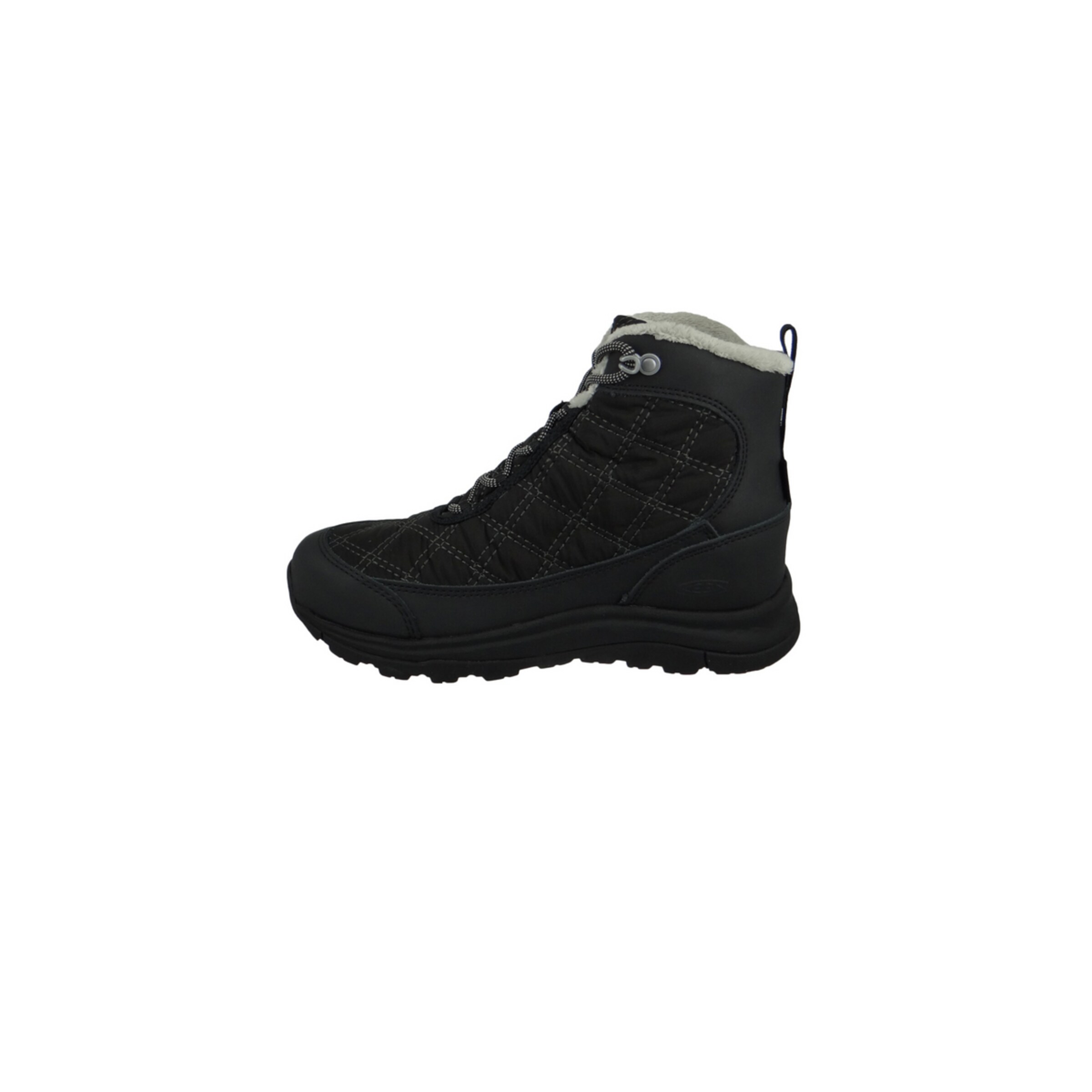 KEEN Schnürstiefel in Schwarz