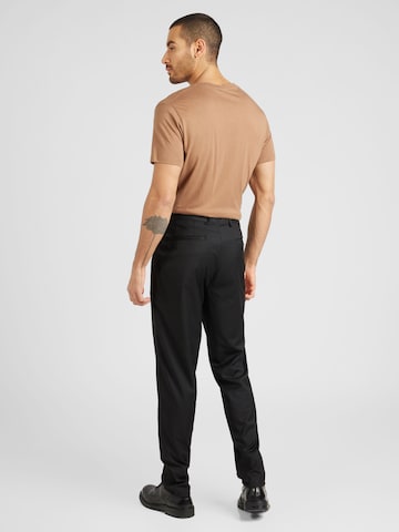 TOPMAN Slimfit Chino hlače | črna barva
