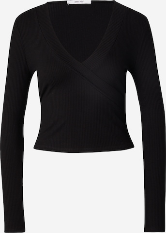 ABOUT YOU - Camiseta 'Cassia' en negro: frente
