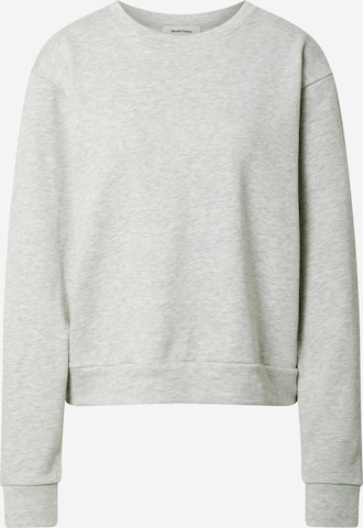 modström Sweatshirt in Grijs: voorkant