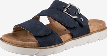 Relife Mules 'Hortalie' in Blue: front