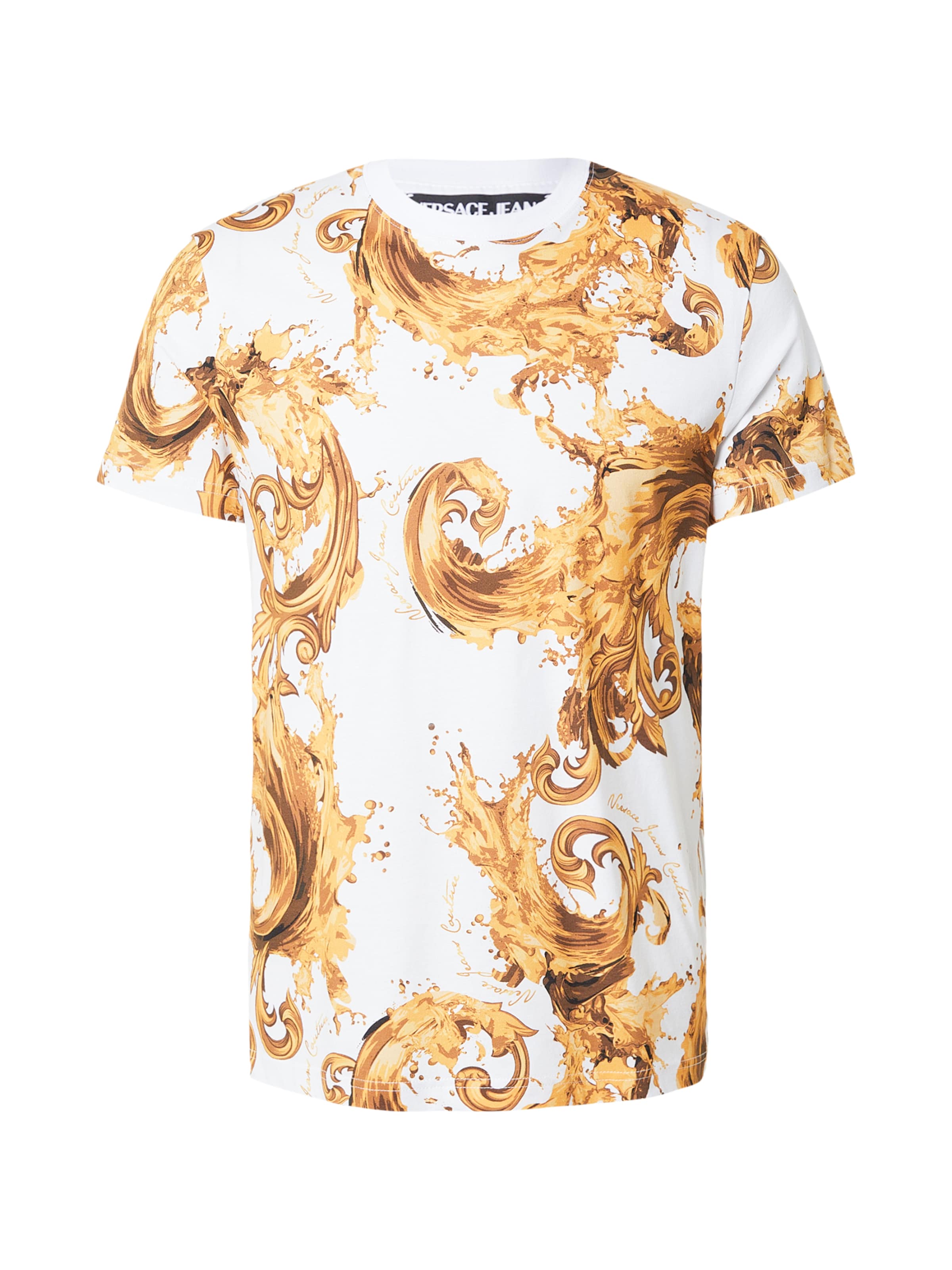 T-Shirt '80GAH6S0' Versace Jeans Couture en blanc : devant