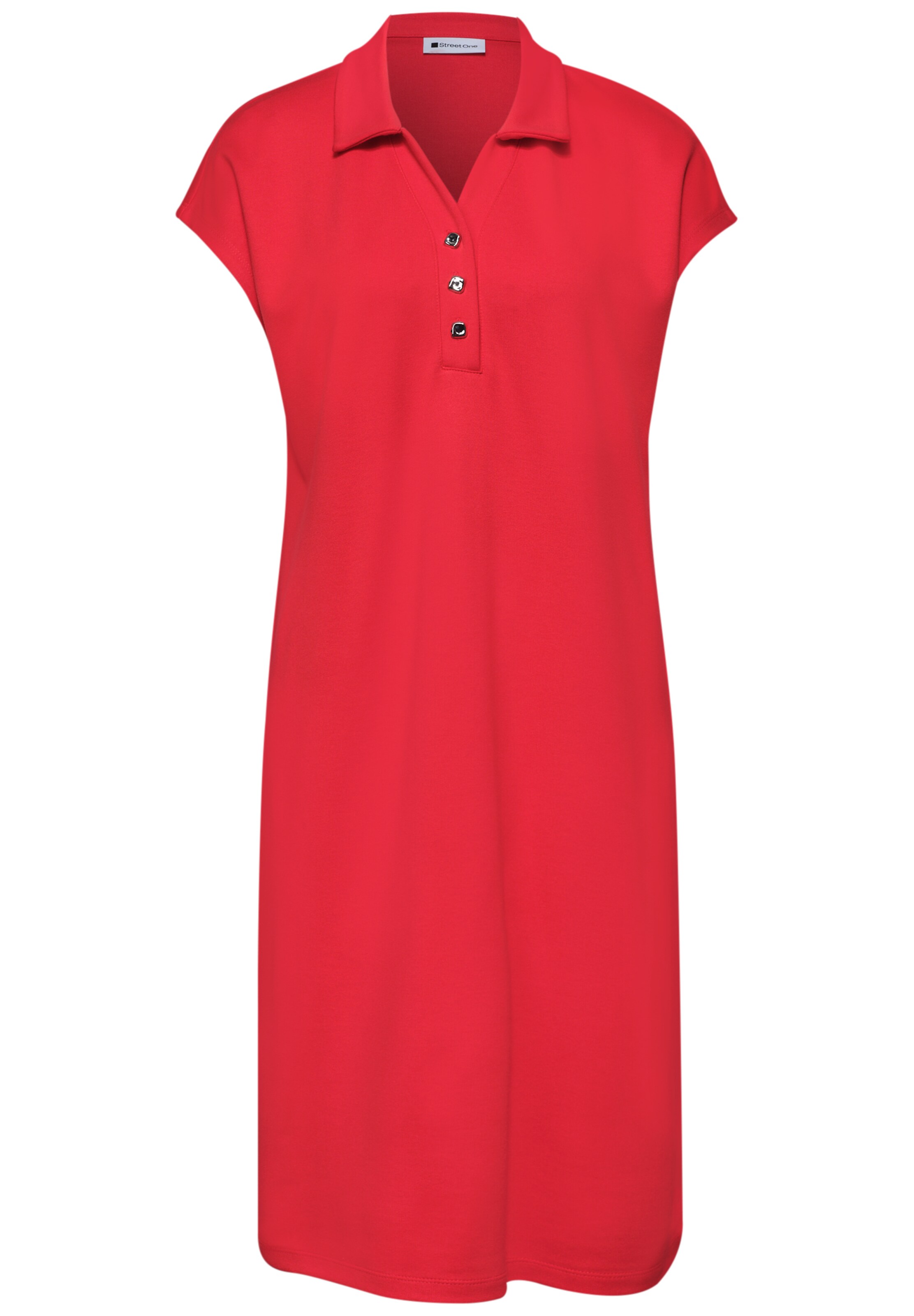 STREET ONE Kleid in Rot: Vorderseite