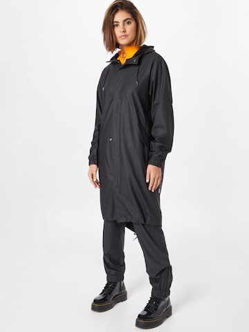 RAINS Parka in Schwarz