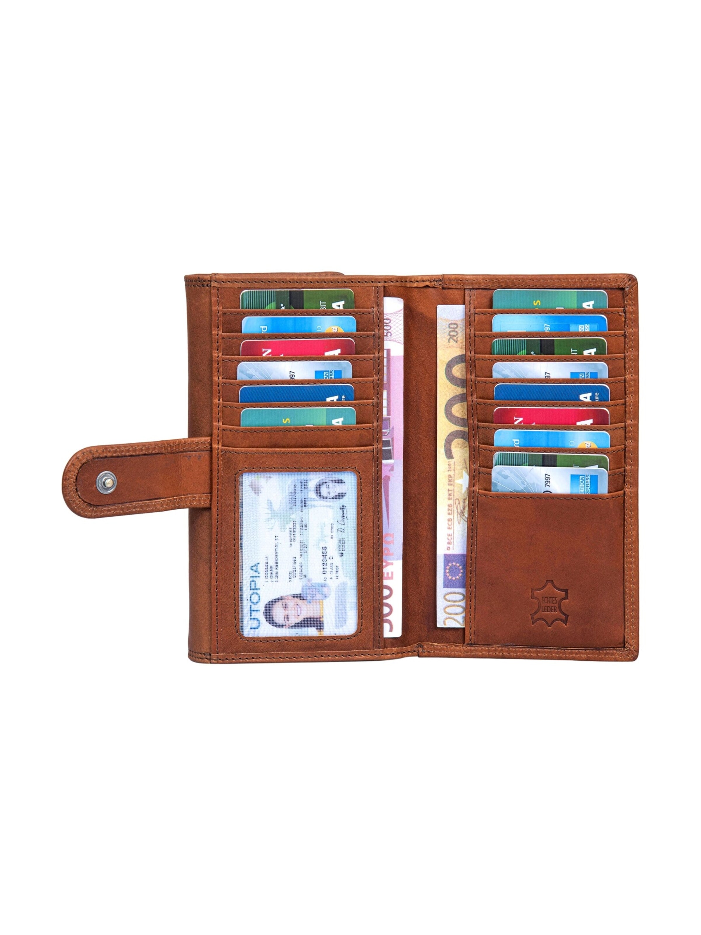 Benthill Wallet in Brown