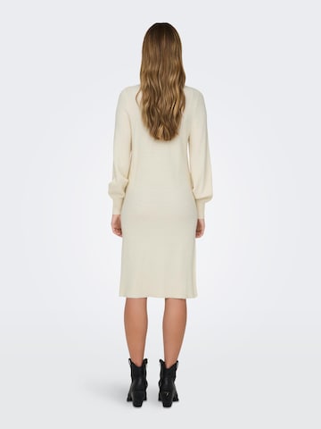 ONLY Knit dress 'SASHA' in Beige