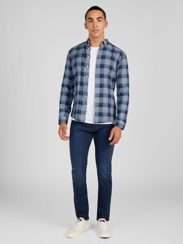 TOMMY HILFIGER Tapered Jeans 'Houston' in Blauw