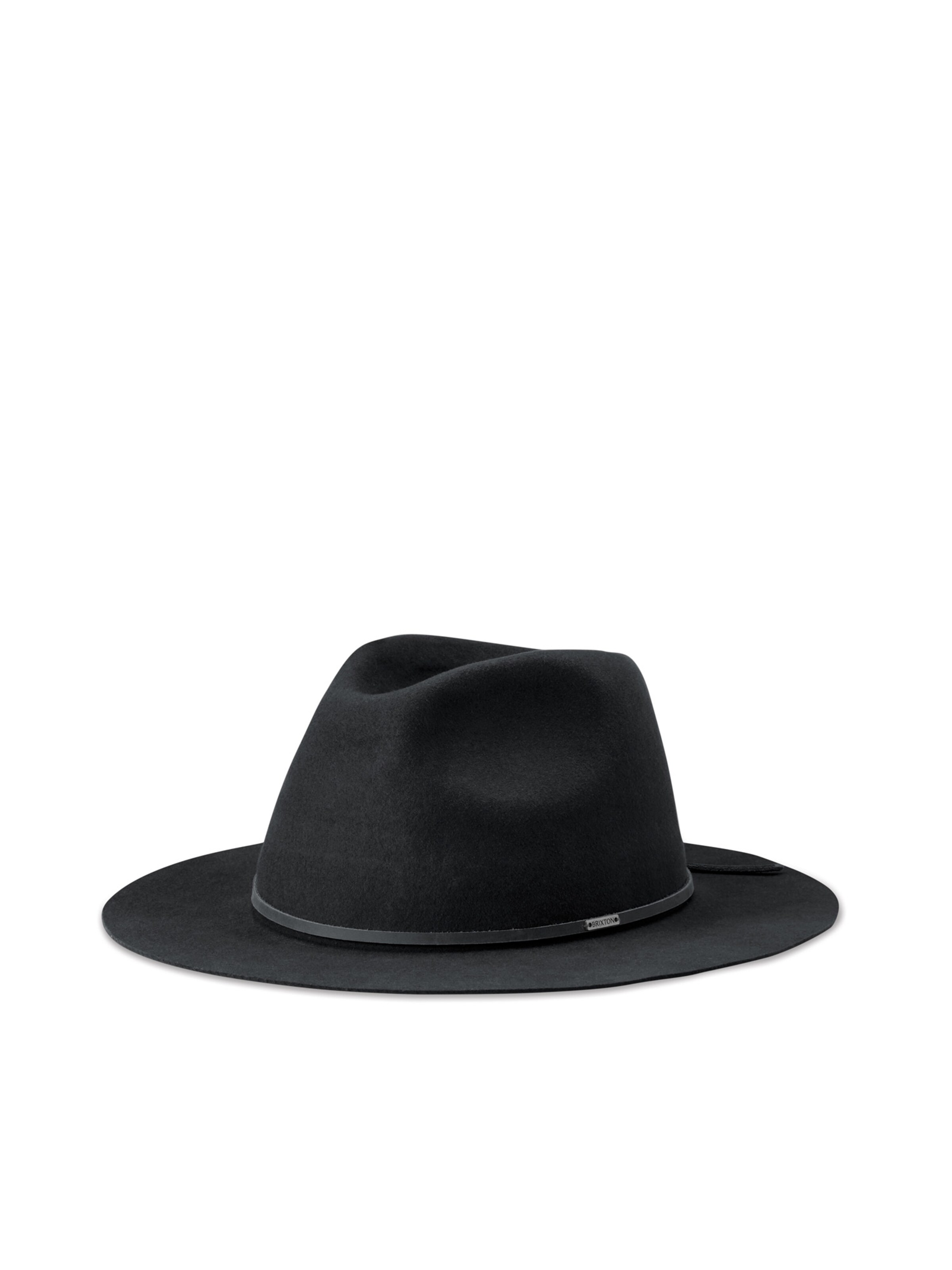 Brixton Hat 'WESLEY' in Black: front