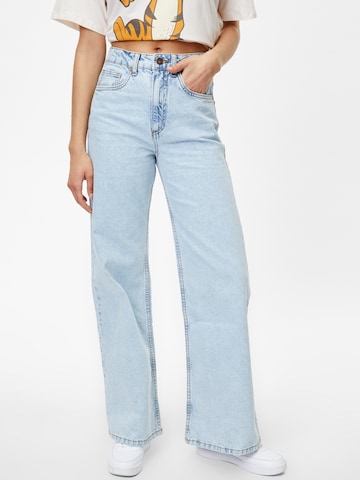 Wide Leg Jean Cotton On en bleu : devant