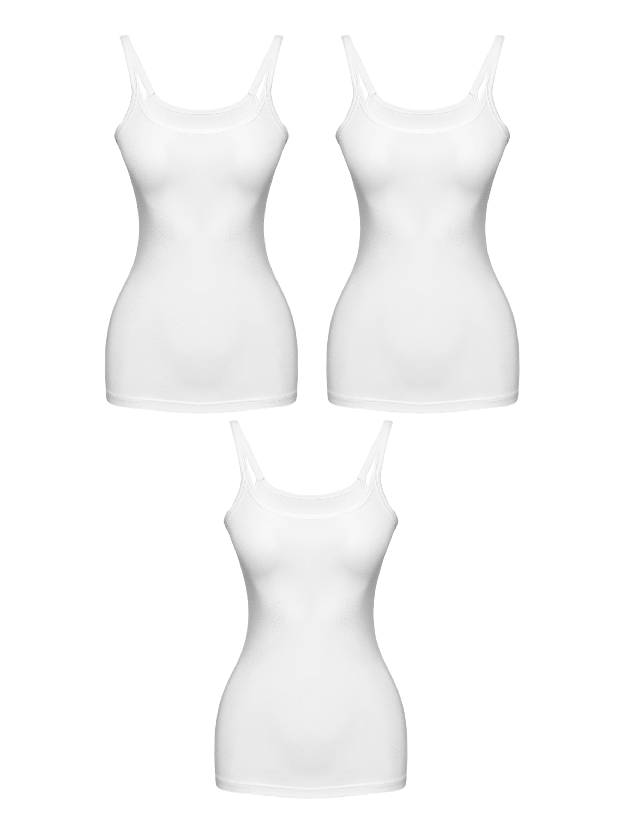 Erdem Onderhemd in Wit: voorkant