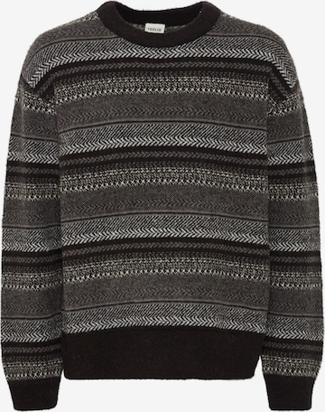 !Solid Pullover 'Maxwell' in Schwarz: Vorderseite