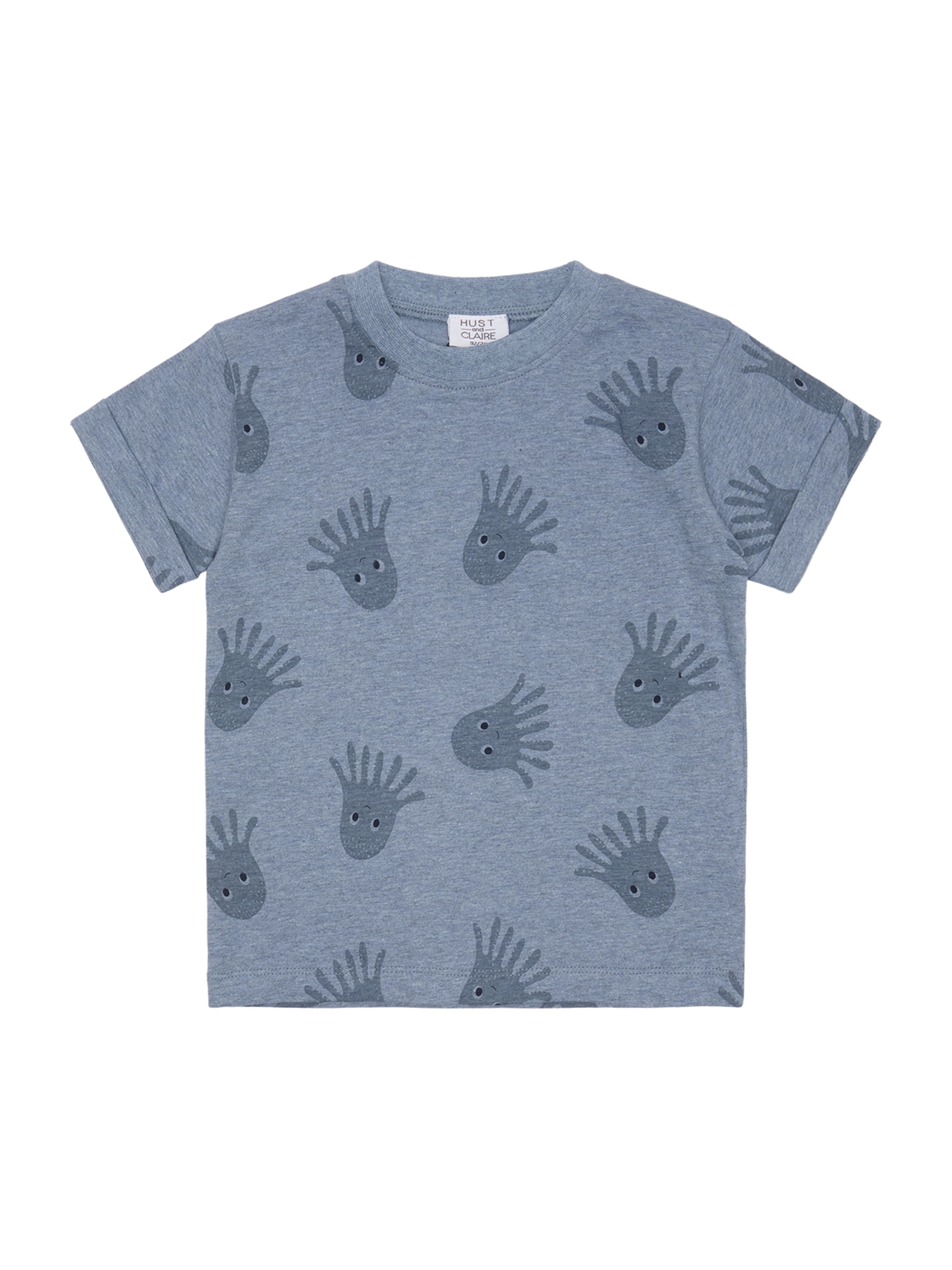 Hust & Claire Μπλουζάκι 'Anton' σε μπλε: μπροστά