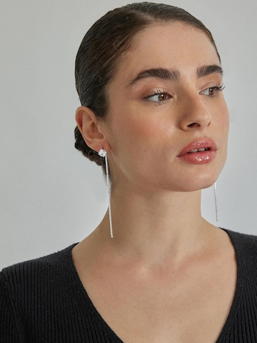 Boucles d'oreilles 'Kyur' Luxenter en blanc